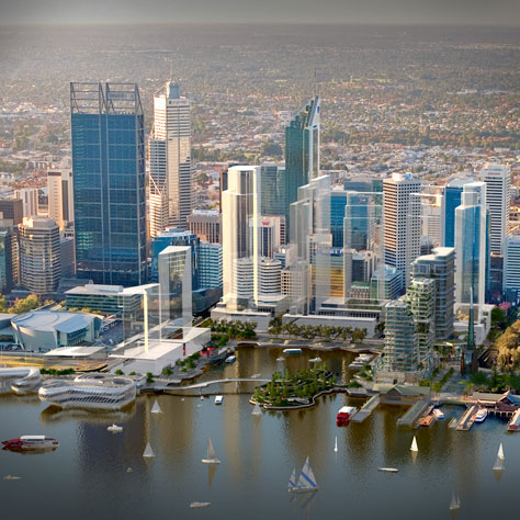 This is the commercial project known as Elizabeth Quay which is being built on The Esplanade Reserve. This is a non-essential government project which the majority of people don’t want.