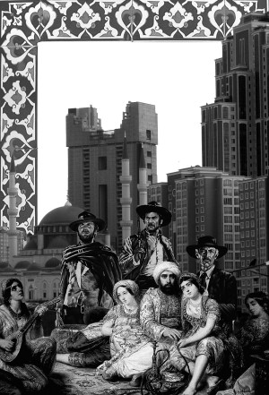 The Good, the Bad and the Ugly's anatolian version. Collage by Sinan Logie.
